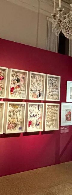 Exhibition of couturier Ferdinando Sarmi's iconic fashion designs at the Museum of Costume and Fashion, Palazzo Pitti