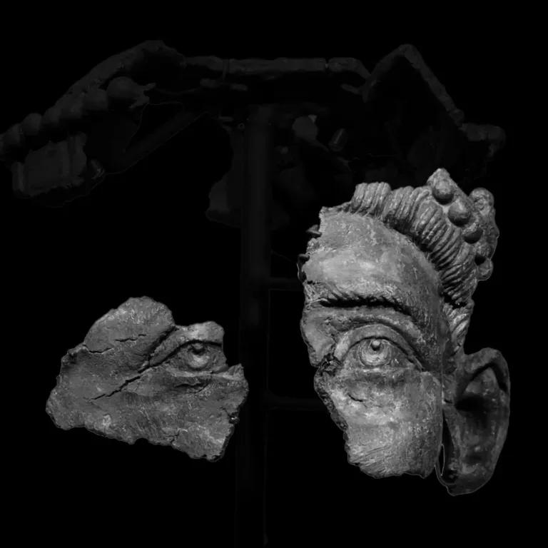 Roman bronze artworks from the Ponte di Valentiniano on display at Palazzo Massimo