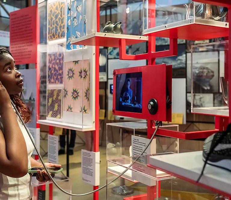 The Designer Maker User permanent gallery at the Design Museum