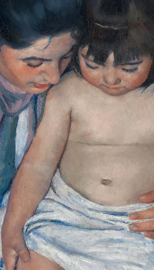 A work by Mary Cassatt featured in Mary Cassatt: After Impressionism
