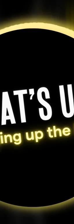 What's Up: Lighting Up The Dark planetarium show artwork