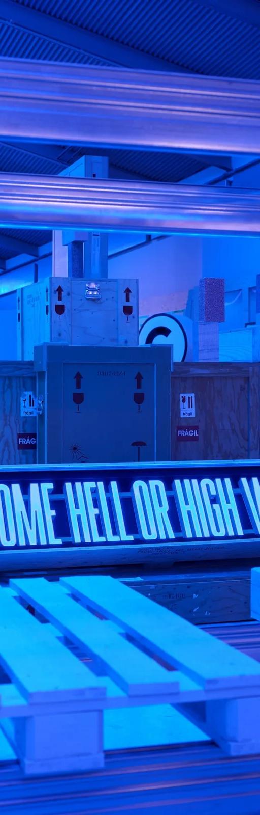 Come Hell Or High Water by SUPERFLEX, installation view at ARKEN