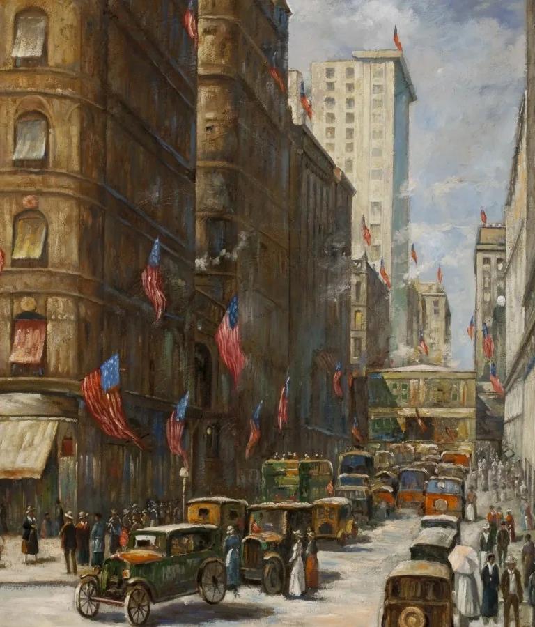 Untitled (Chicago Street) by Clusman, from the M. Christine Schwartz Gift
