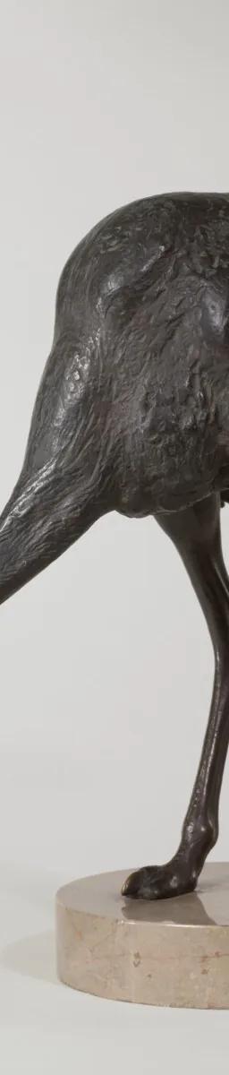 August Gaul, Strutting Ostrich, 1903