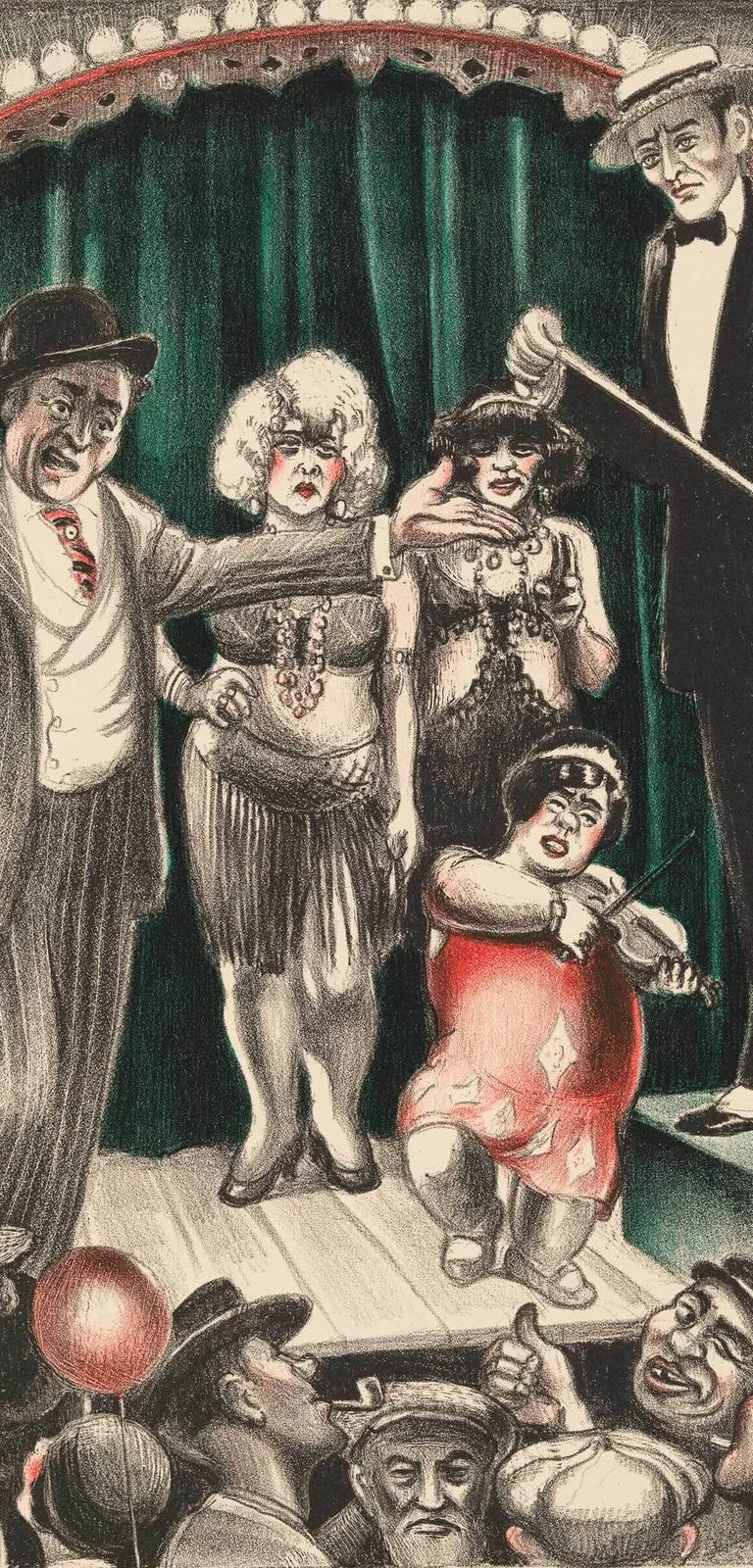 Lithograph by Mabel Dwight