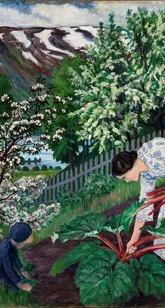 Nikolai Astrup, Rhubarb (1911-21), exhibition image