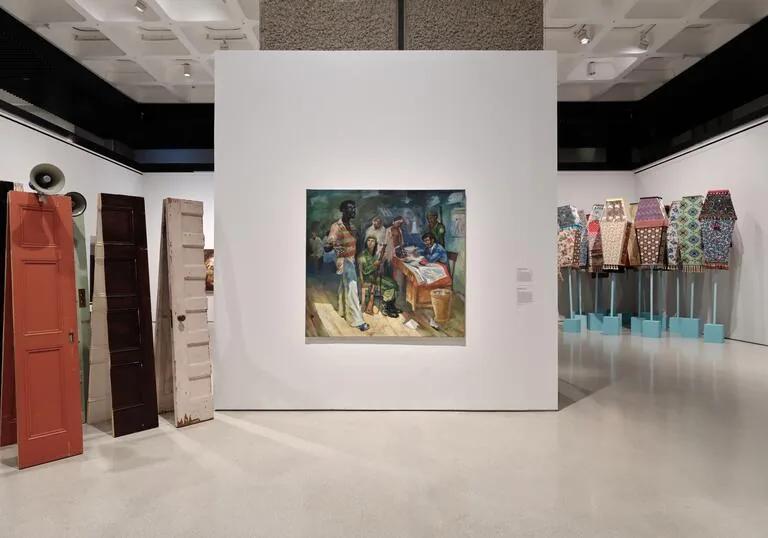 Artwork from the Project a Black Planet exhibition