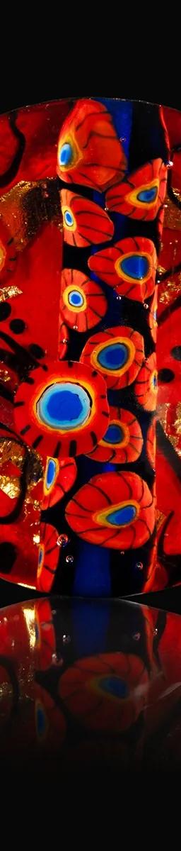 Glass bead by Susan Otto Bain, finalist in La Tua Perla per Venezia 2026