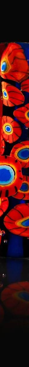 Glass bead by Susan Otto Bain, finalist in La Tua Perla per Venezia 2026