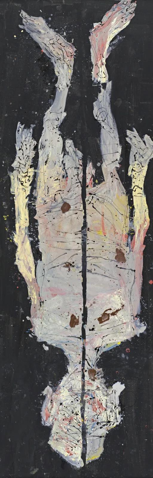 Georg Baselitz painting Avignon ade (2017)