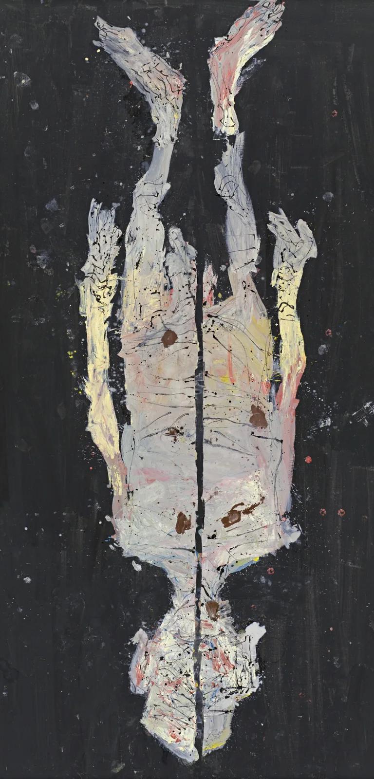 Georg Baselitz painting Avignon ade (2017)