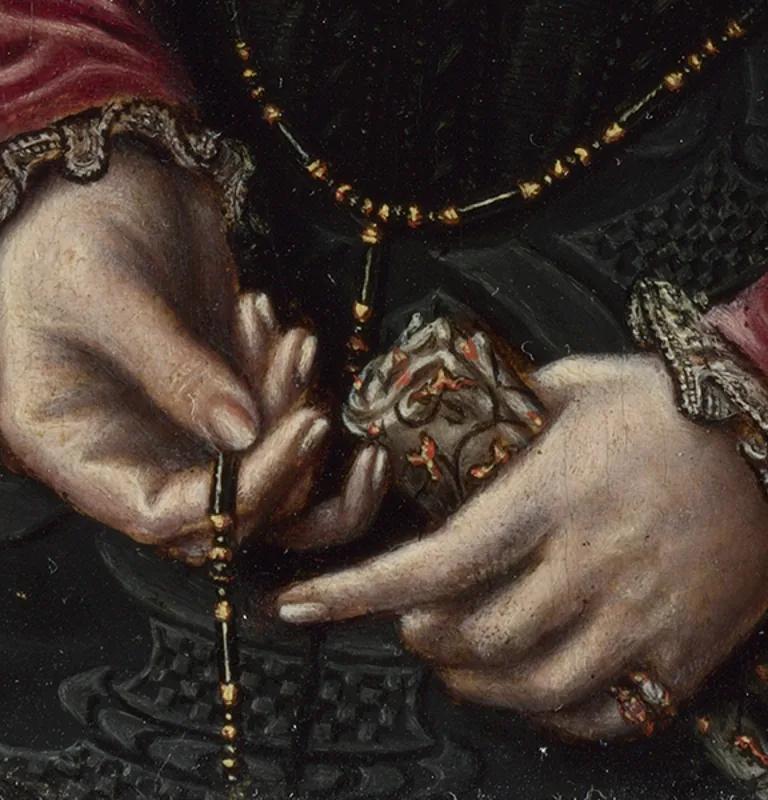 Self-portrait by Catharina van Hemessen