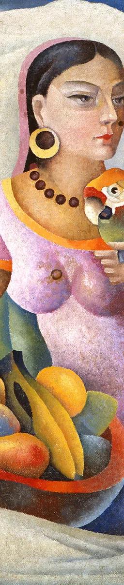 Jorge González Camarena, El perico, 1927, oil on canvas