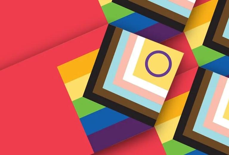 Refracted Histories LGBTQ+ digital trail signage at IWM London
