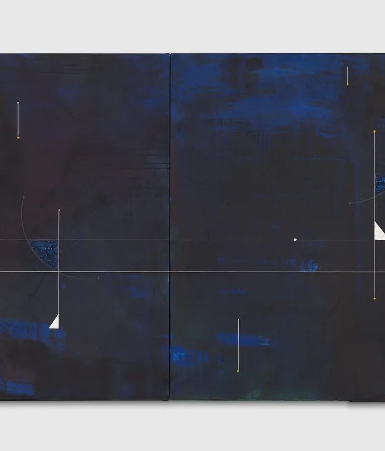 Torkwase Dyson, Seeing in Blue, at Pace Gallery, New York