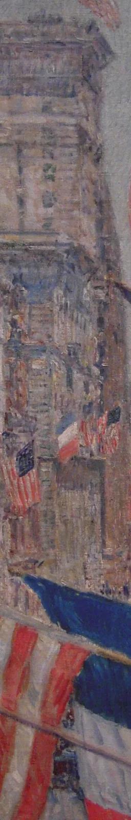 Childe Hassam, Allies Day, May 1917, 1917, National Gallery of Art
