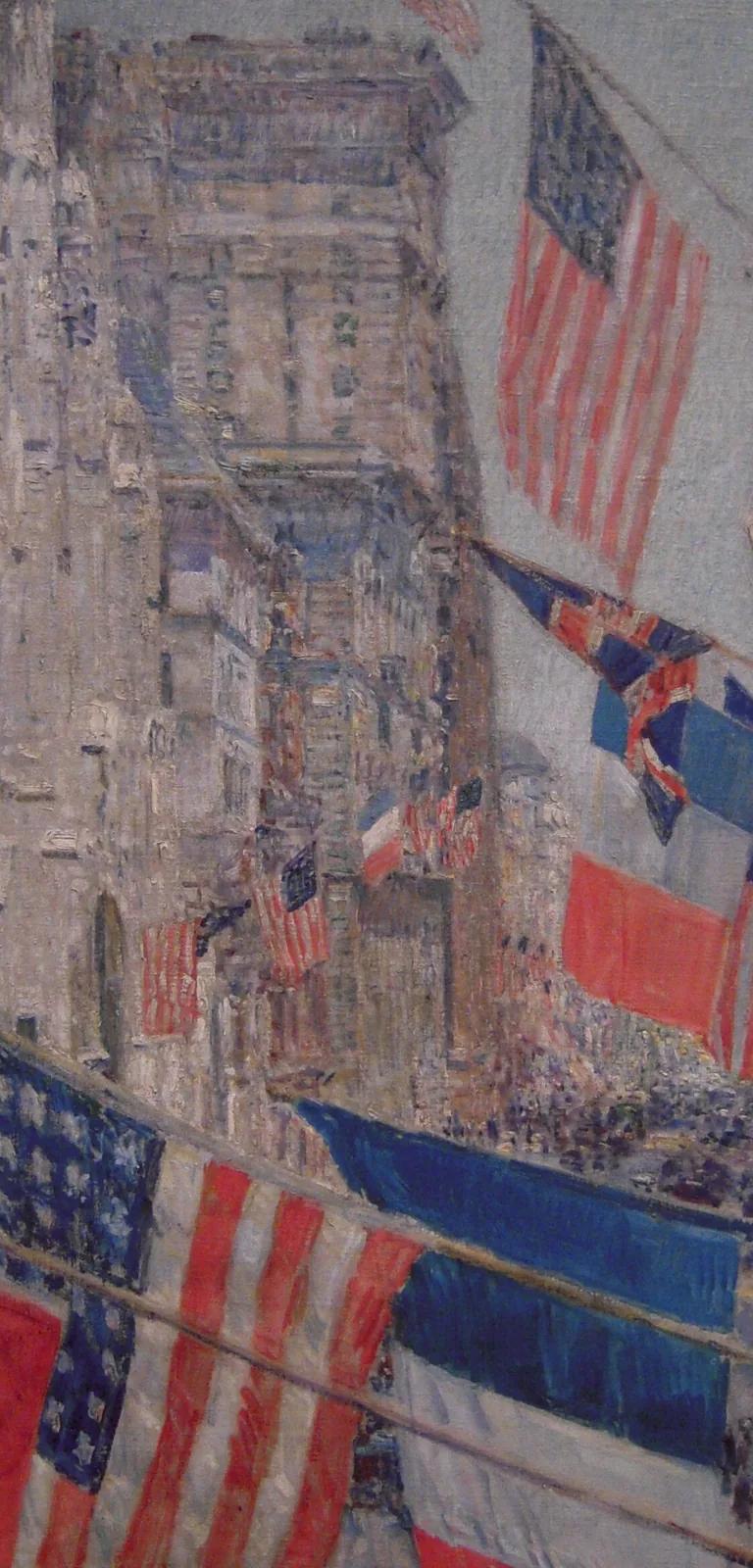 Childe Hassam, Allies Day, May 1917, 1917, National Gallery of Art