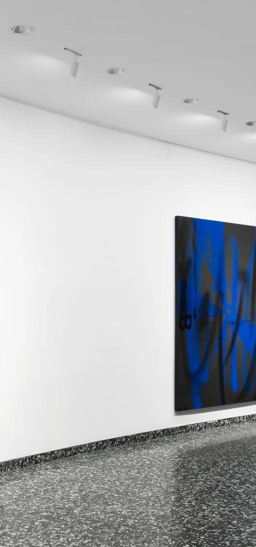 Installation view of Adam Pendleton: Love, Queen at the Hirshhorn Museum