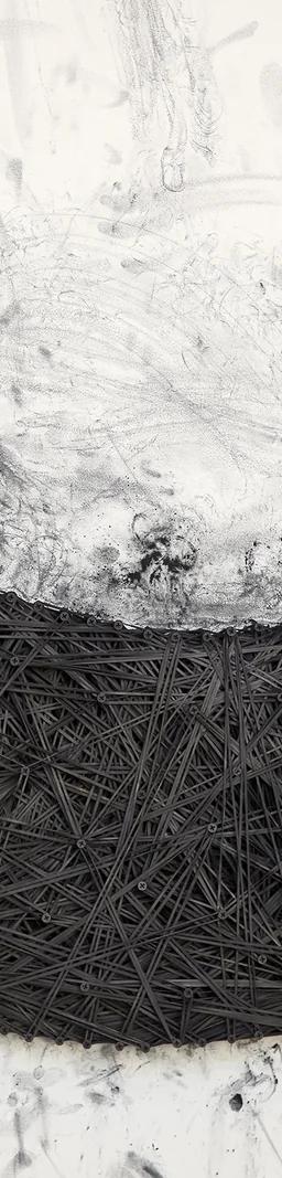 Graphite and paper drawing by Tony Lewis