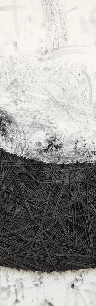 Graphite and paper drawing by Tony Lewis