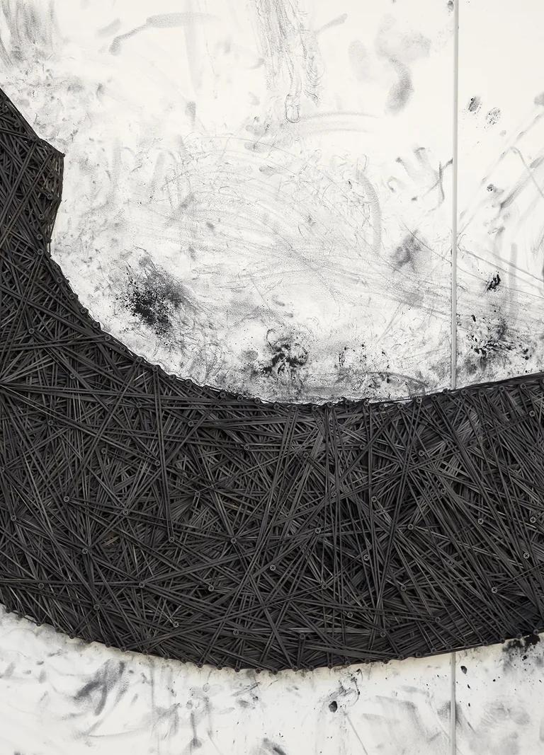 Graphite and paper drawing by Tony Lewis