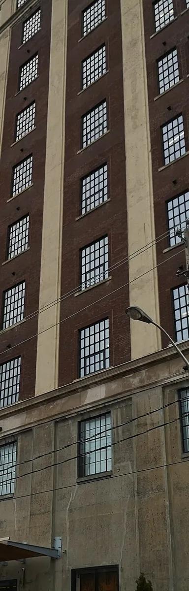 The Tower Automotive Building at 158 Sterling Road, home of MOCA Toronto