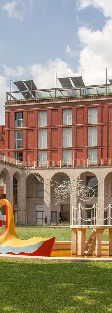 Palazzo dell'Arte, home of Triennale Milano, by Giovanni Muzio in Parco Sempione
