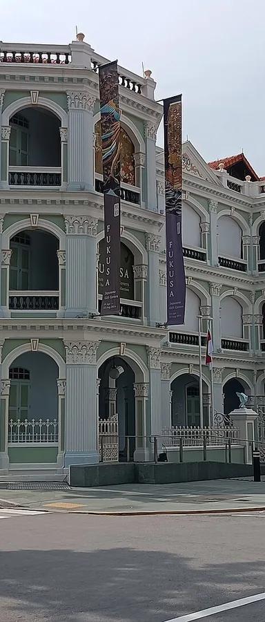 Exterior of the Peranakan Museum, housed in the former Tao Nan School building on Armenian Street, Singapore