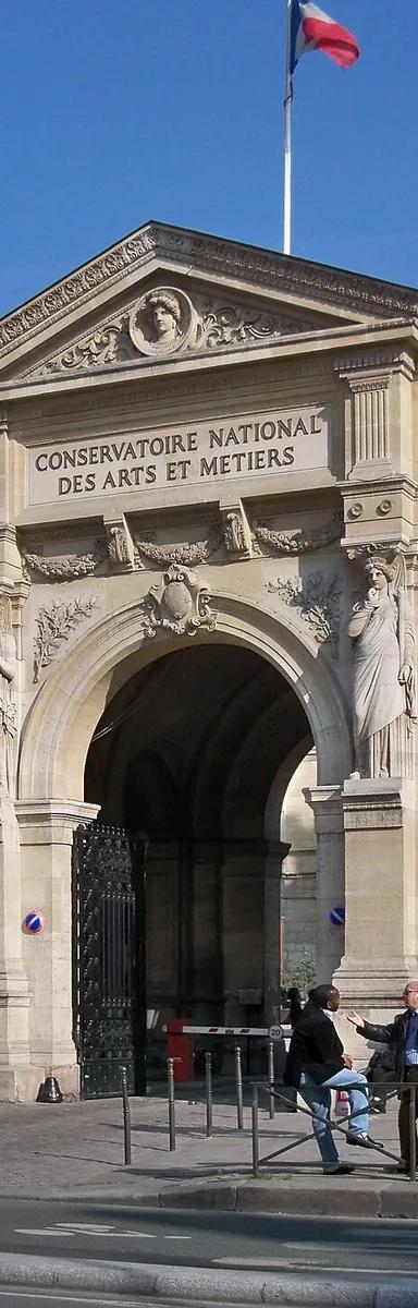 Exterior of the Musée des Arts et Métiers in the former Priory of Saint-Martin-des-Champs, Paris