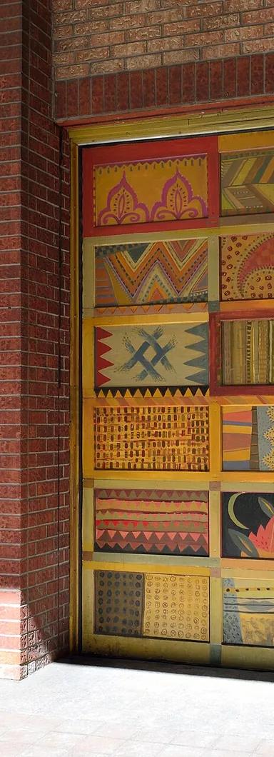 Exterior of the Textile Museum of Canada on Centre Avenue, Toronto