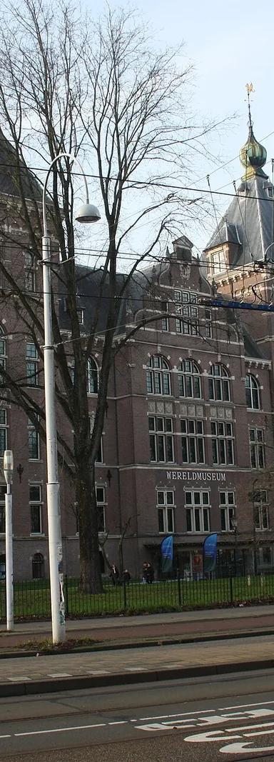 Exterior facade of Wereldmuseum Amsterdam