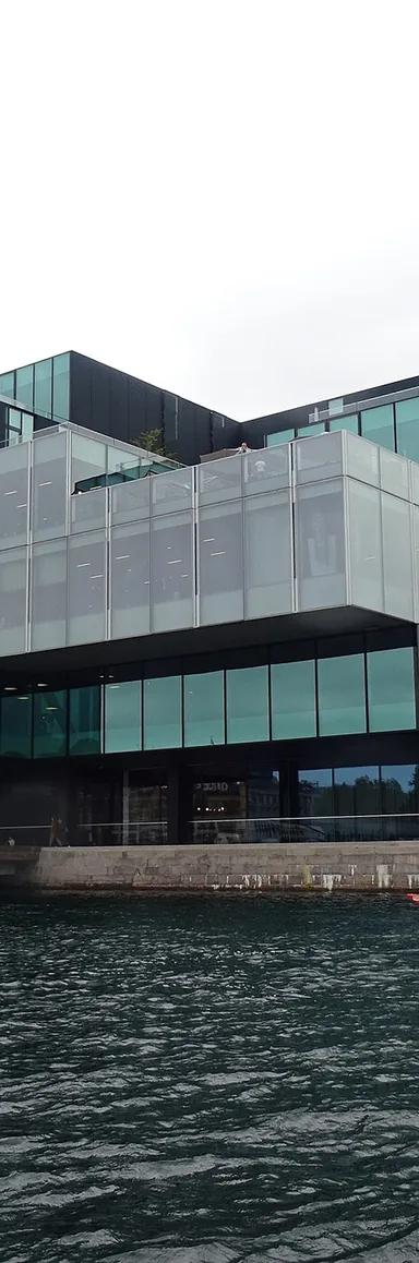 The BLOX building on Copenhagen's Inner Harbour, home of the Danish Architecture Center