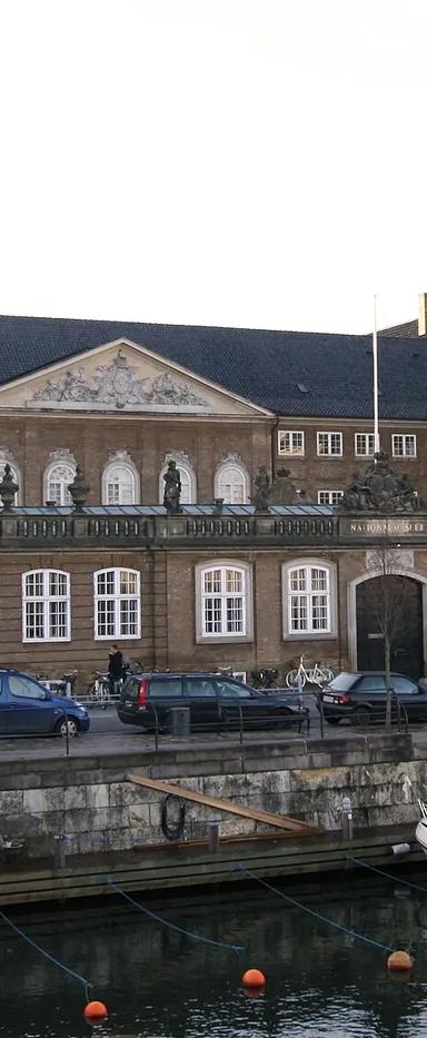 Facade of the Prince's Palace (Prinsens Palæ), home of the National Museum of Denmark, Copenhagen