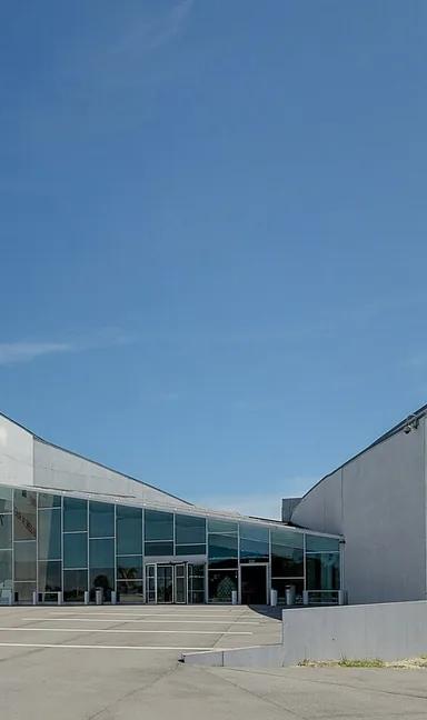 Exterior of the ARKEN Museum of Contemporary Art building in Ishøj