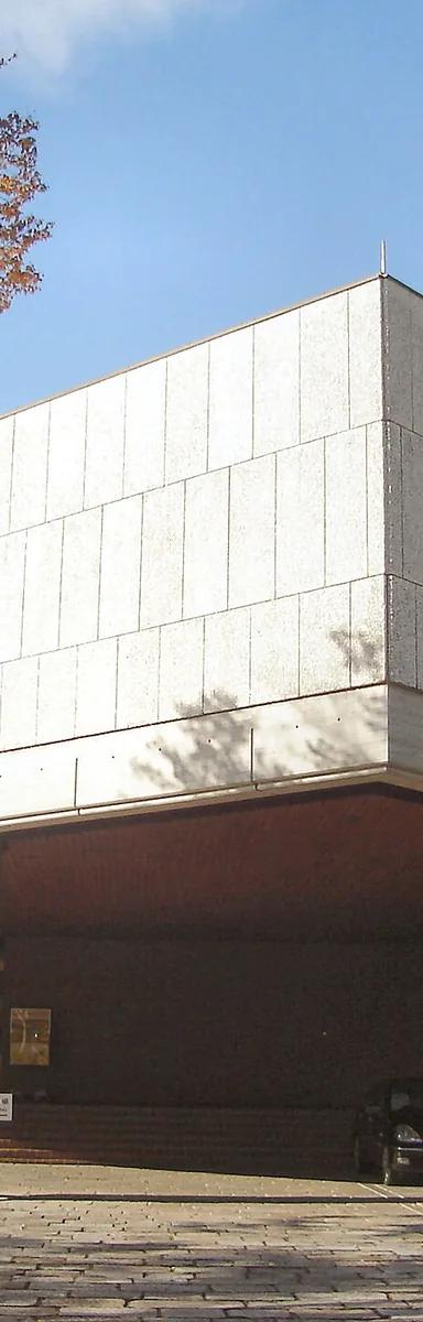 Exterior of the Sen-oku Hakuko Kan museum in Shishigatani, Kyoto
