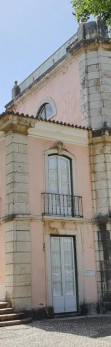 Exterior of the Palácio do Monteiro-Mor, home of the Museu Nacional do Teatro e da Dança, Lisbon