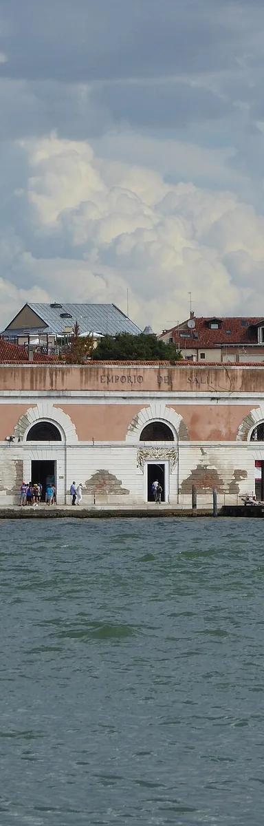 The Magazzini del Sale salt warehouses on the Fondamenta delle Zattere, Venice