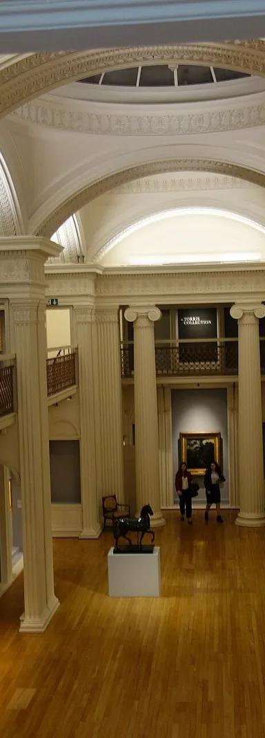 Talbot Rice Gallery entrance at Old College, University of Edinburgh