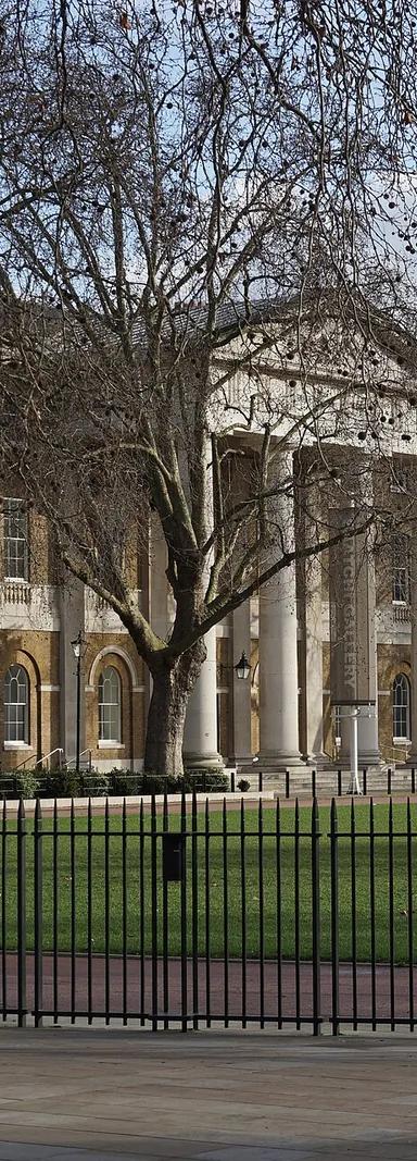 The Duke of York's HQ building, home to the Saatchi Gallery