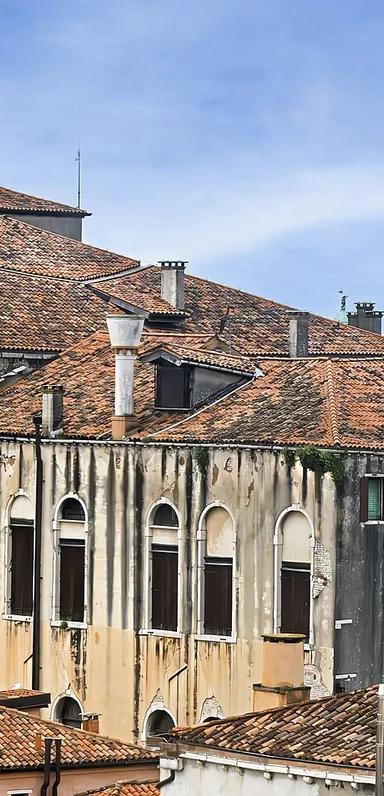 Palazzo Mocenigo in Venice seen from Ca' Pesaro