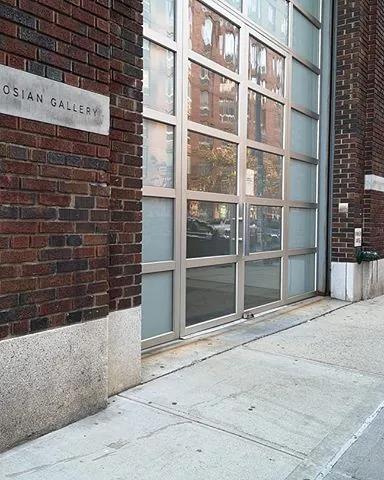 Exterior of the Gagosian gallery on West 24th Street in Chelsea, New York
