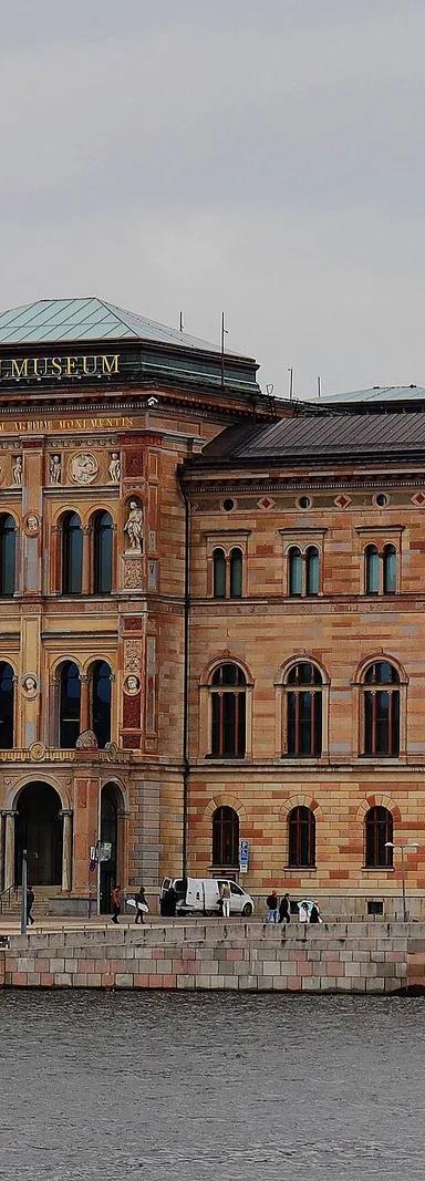 Nationalmuseum's waterfront facade on Blasieholmen, Stockholm