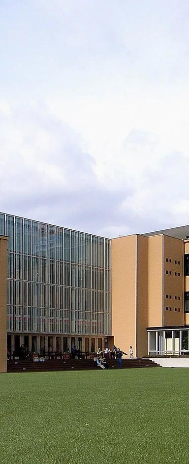 Exterior of the Kyoto International Manga Museum, the former Tatsuike Elementary School building