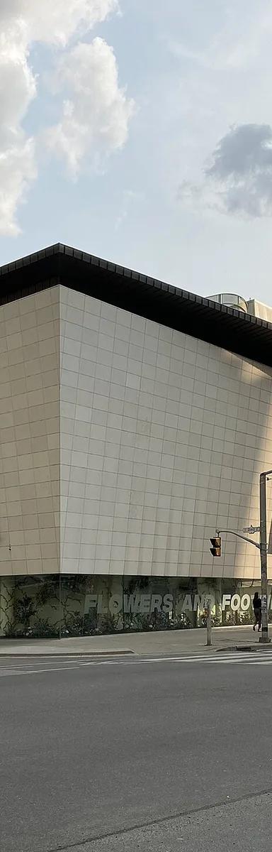 Exterior of the Bata Shoe Museum at Bloor Street West and St. George Street, Toronto