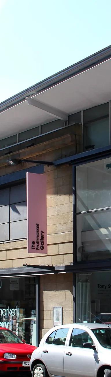 Exterior of Fruitmarket gallery on Market Street, Edinburgh
