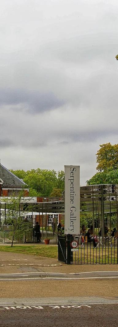 The Serpentine Gallery in Kensington Gardens