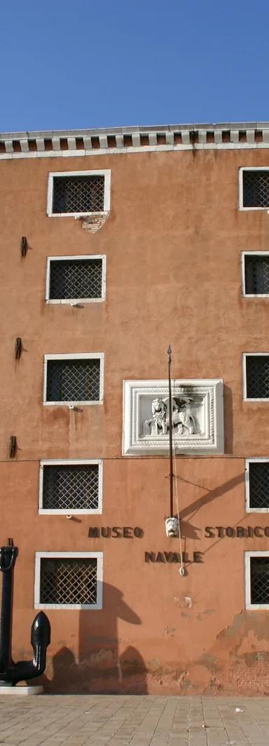 The Museo Storico Navale building on Riva San Biagio, Venice